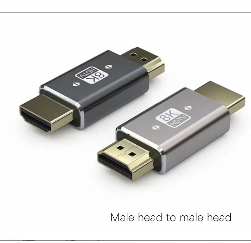 8K60HZ UHD adapter HDMI2.1 Mother-to-mother straight through HDMI2.1 male to female