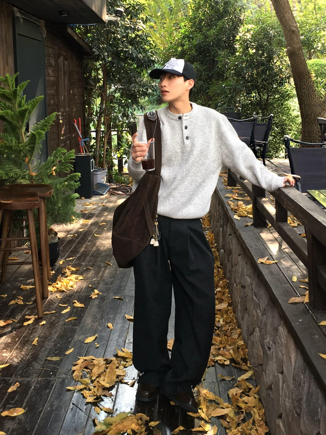 Ay Henry Collar Kni… - image