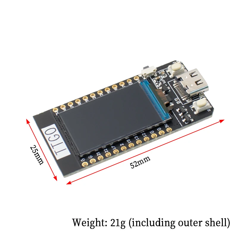 TTGO T-Display ESP32 WiFi E Bluetooth Module Development Board Para Ar duino 1.14 Polegada LCD 4MB