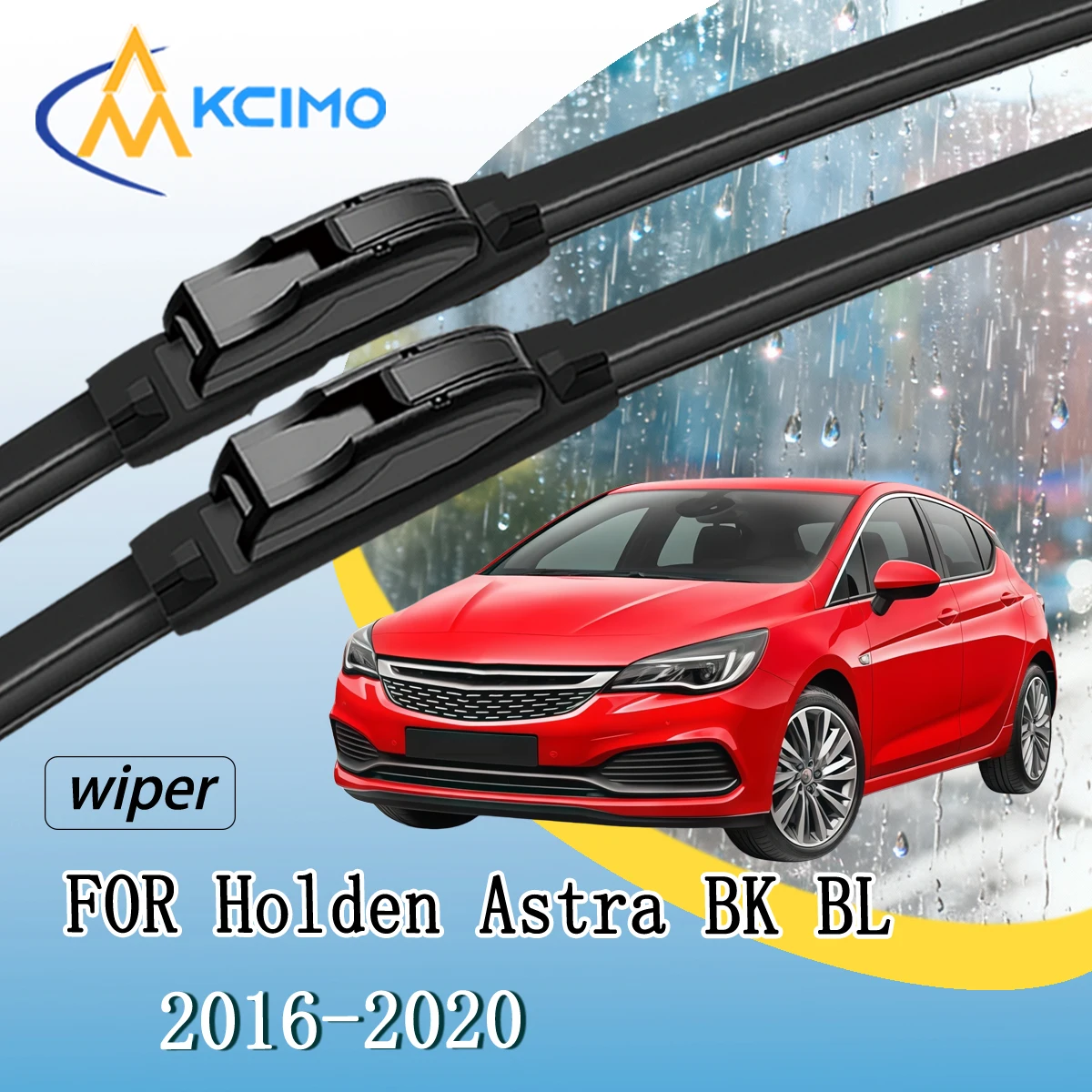 

Front Wiper Blades Set For Holden Astra BK BL 2016-2020 Driver and Passenger Side Windshield Wipers All-Season Performance Blade