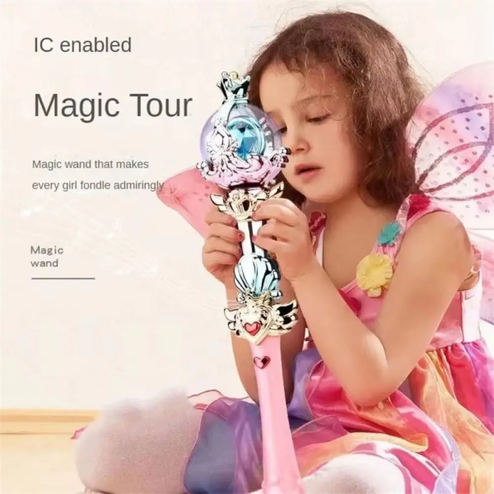 

Cartoon Flash Stick Luminous Cartoon Flashing Glow Stick Stars Sound Flashing Glow Stick Cute Colorful Wand Fairy Toys Kids