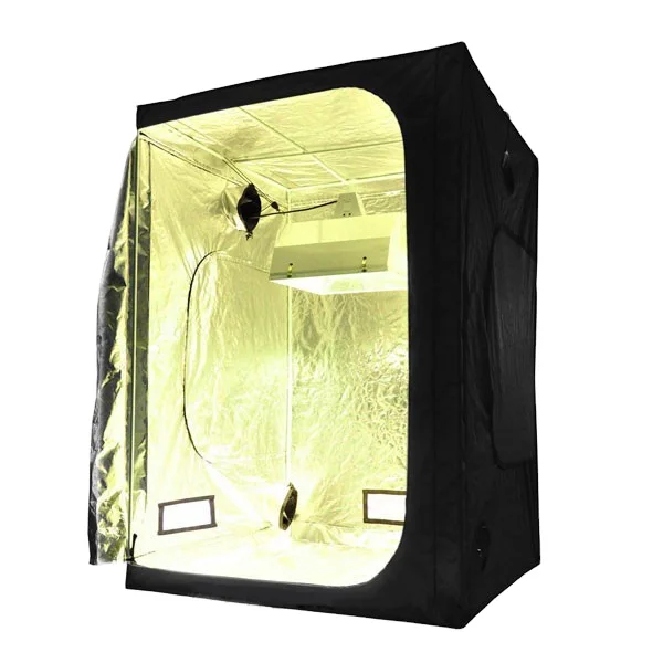 Hydroponic mylar grow tent 600D high reflective fabric  Agriculture good quality Grow tent for plants  150x150x200cm