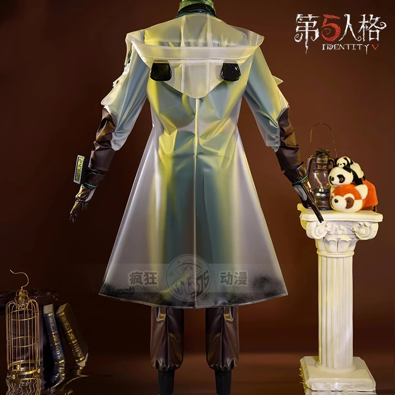 Grave Keeper Cosplay Game Identity V Andrew Kreiss Cos Anime Fashion Panda Summer Uniform Role Play Clothing Halloween Costume