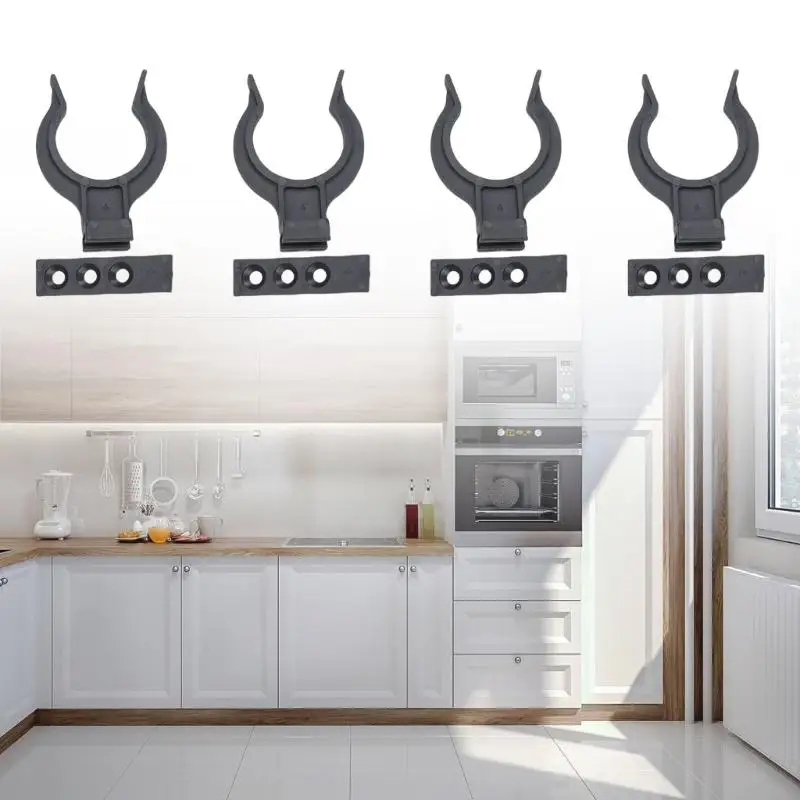 C63B 12PCS CABINET LIPITIONS CLIP CLAST HOLDER KITCHORK SKIRTING CLIP