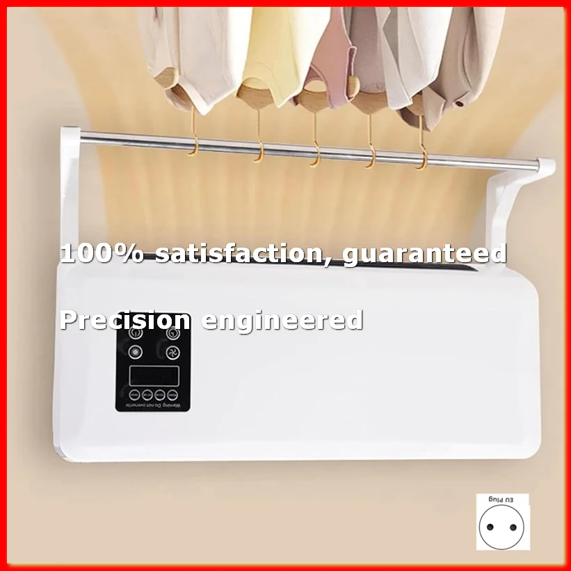 

Cooling and Heating Dual-Purpose Heater Household Wall-Mounted Electric Heater Small Air Conditioner EU Plug-ROWI