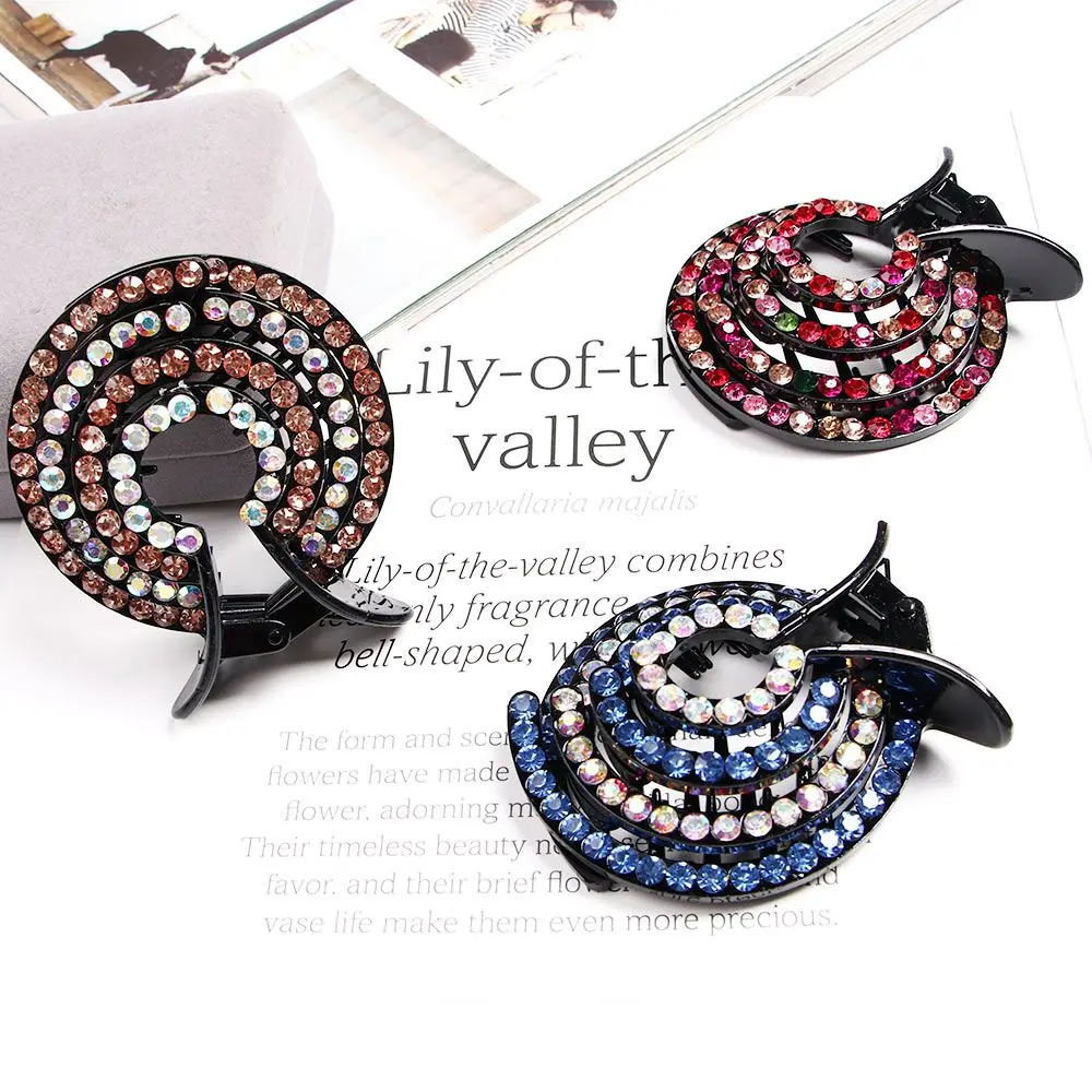 

Women Ladies Fashion Bird Nest Hairgrip Ponytail Buckle Hair Claw Hair Accessories Hair Bun Holders Hair Pins Clamps