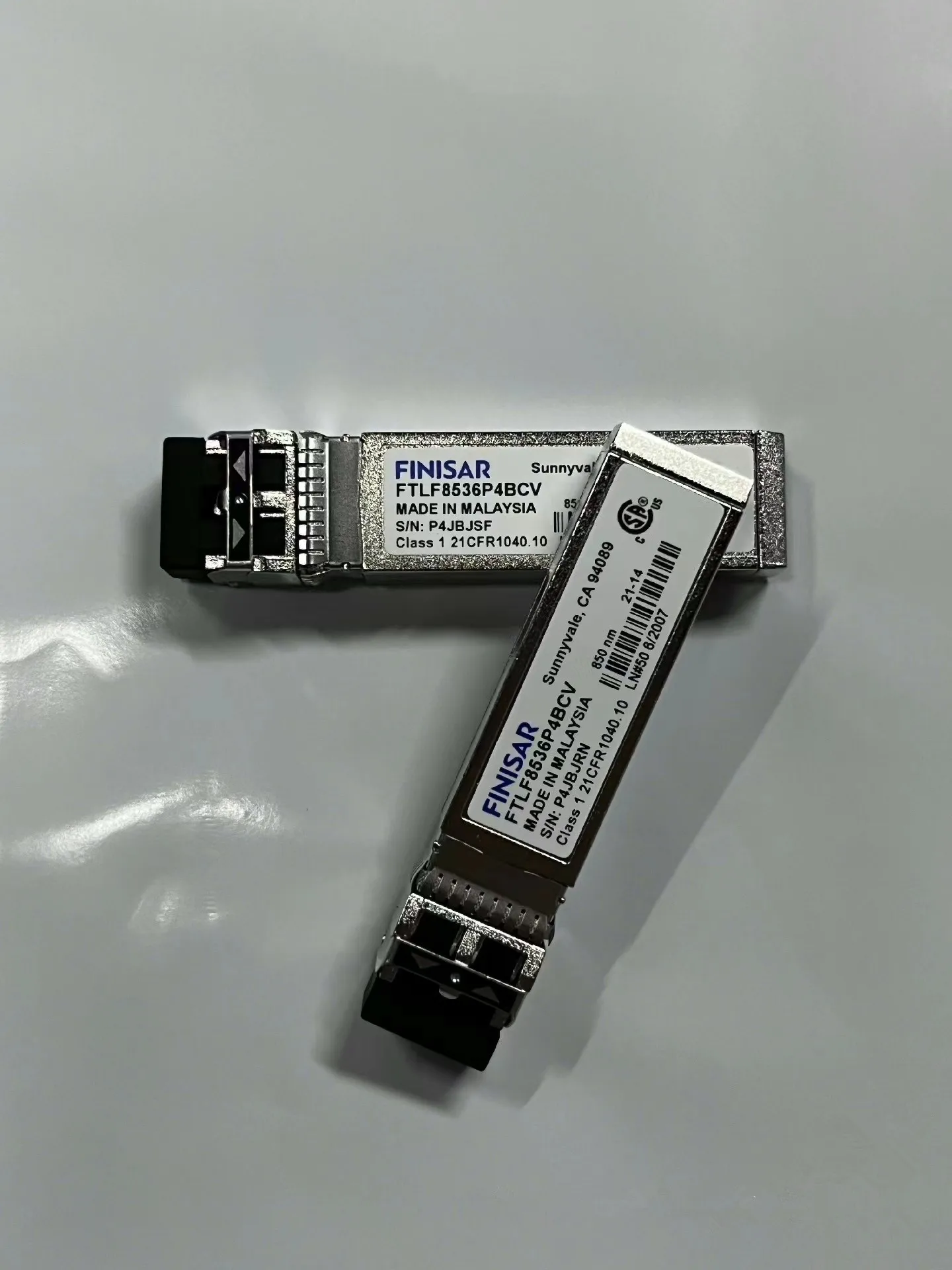 Finisar SFP 25G Optische Schakelaar FTLF8536P4BCV/850NM 100M 25GB Sfp Glasvezel Module/25G Adapter Algemene doeleinden Vezel