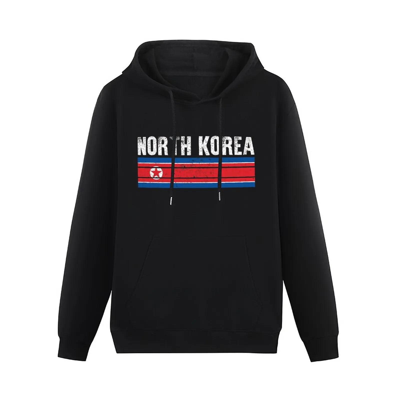 

Men Women Hoodies North Korea Flag Korean Country Map Hoodie Pullover Hip Hop Hooded Sweatshirt Cotton Unisex