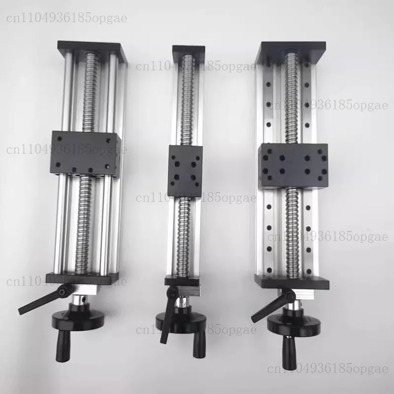 Hand-cranked Ball Screw Linear Guide Small Hand-cranked Wheel Displacement Adjustment Lifting