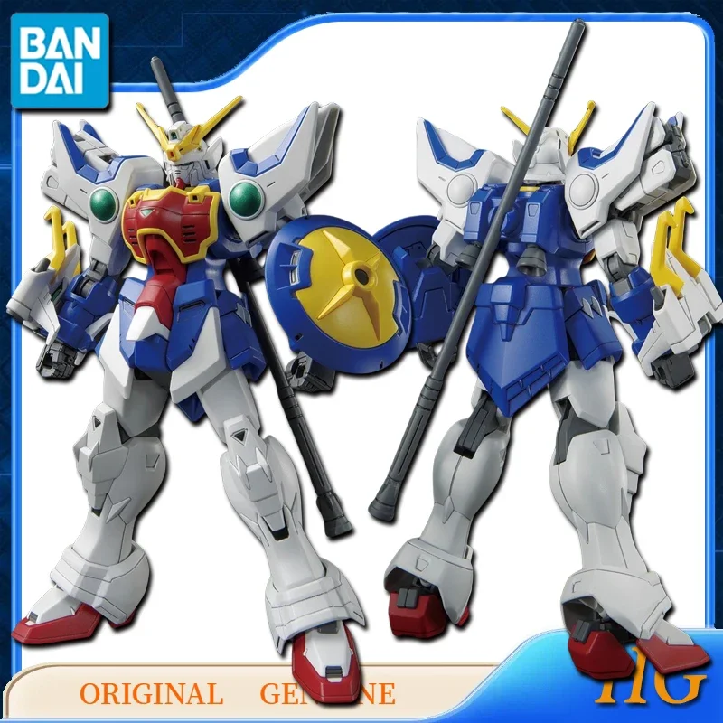Bandai Original Genuine HG XXXG-01S SHENLONG GUNDAM Figurki akcji z anime Zabawki dla chłopca Dziewczyna Prezent dla dzieci Model kolekcjonerski Ozdoby