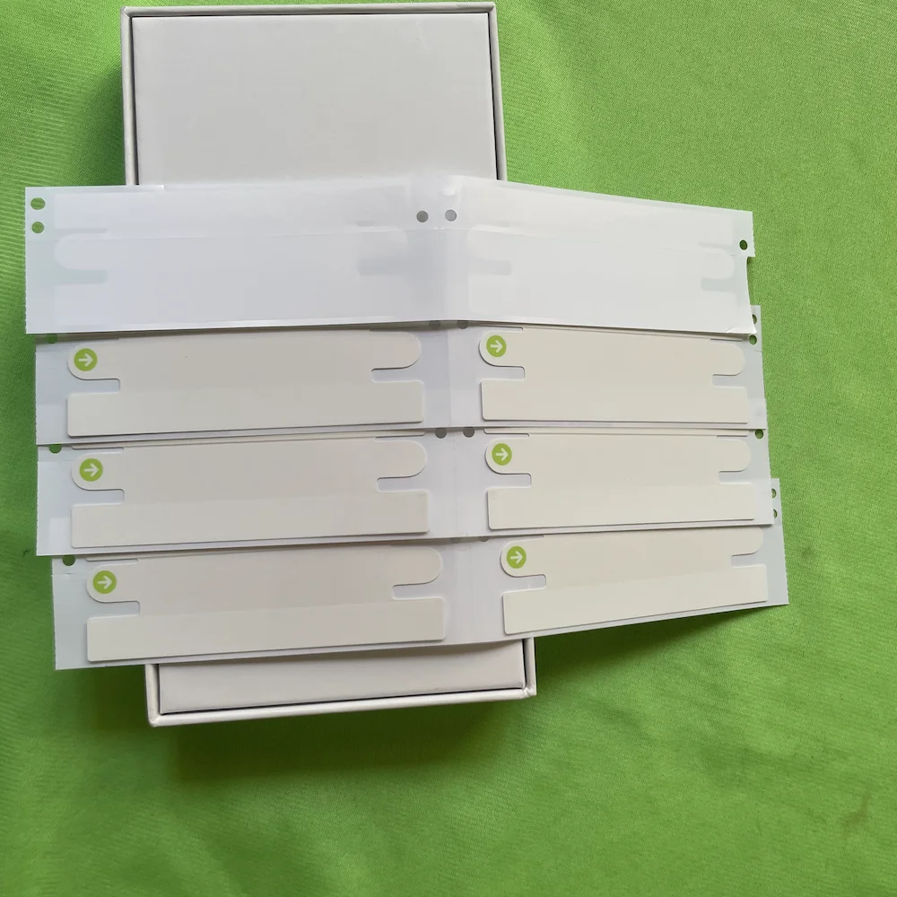 4-5 Sets UV Blue Light Anti Counterfeit Seals Tamper Evident Labels For 16‑18 Pro Max Plus E Air Duo Box Retail Repair Packaging