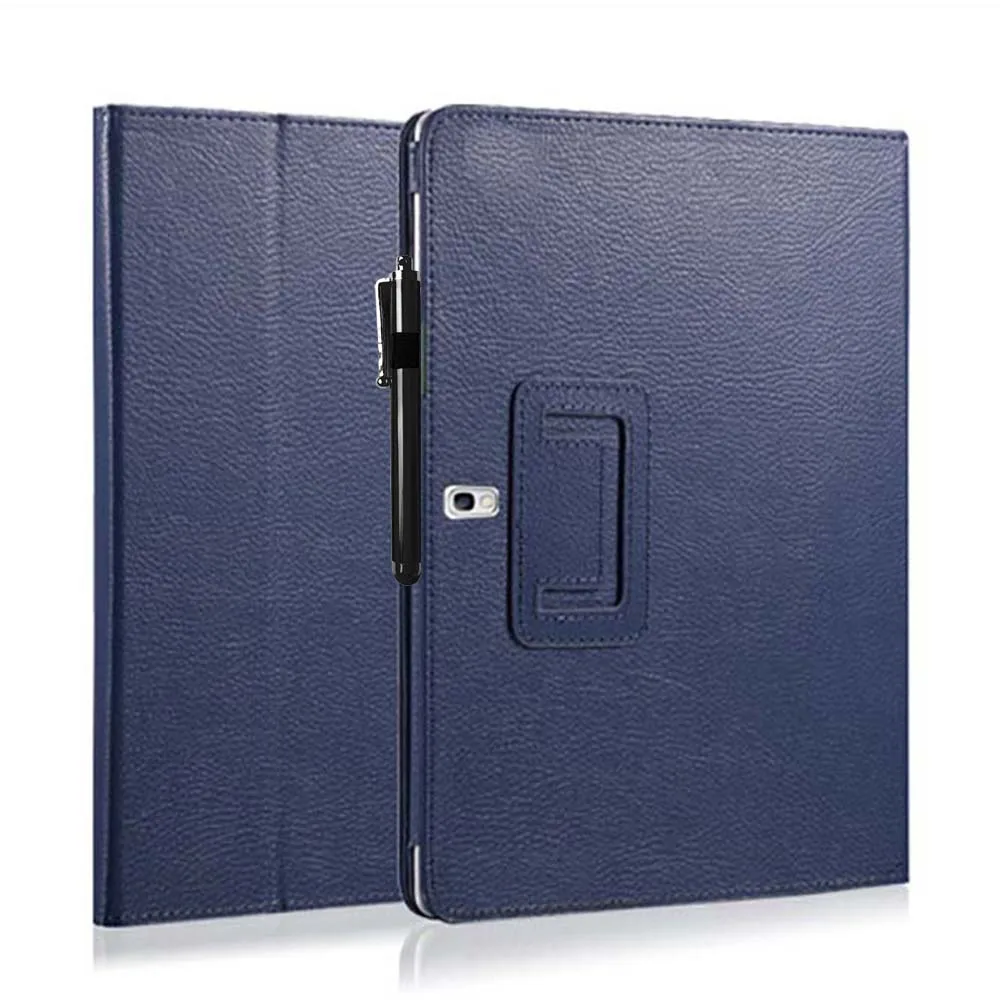 T800 T805C اللوحي الترا سليم حافظة لهاتف سامسونج جالاكسي تاب S 10.5 بوصة غلاف الكتاب حافظة حامل + قلم اللمس