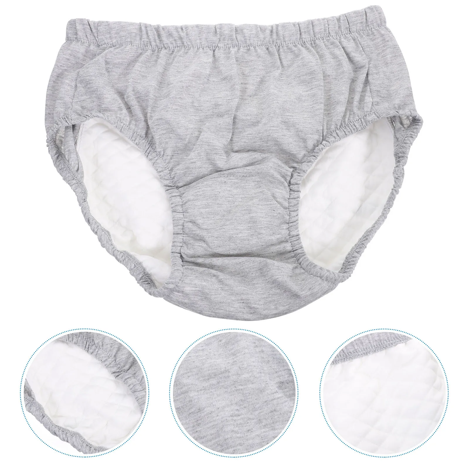 

1Pcs Reusable Adult Incontinence Diaper Waterproof Breathable Adjustable Size Ll Xl Urinary Underwear Overnight High Absorption