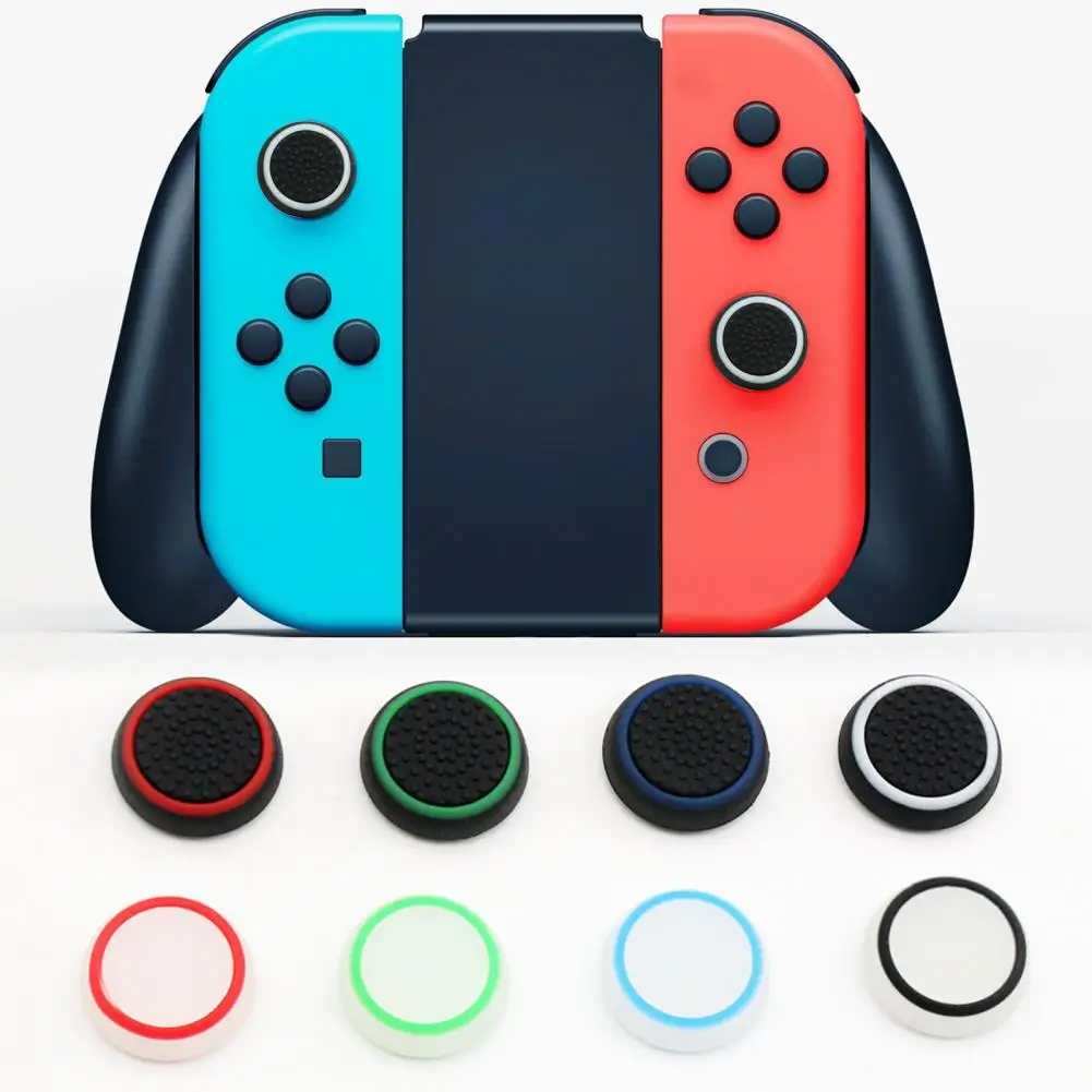 Cubierta de palanca de pulgar de 2 piezas, tapa de Joystick resistente a los arañazos, agarre de pulgar, cubierta de palo analógico