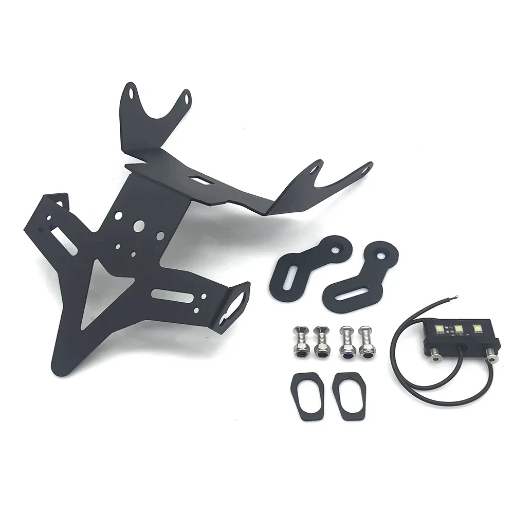 

For Honda CB650R 2022 Motorcycle With LED Light License Plate Holder Tail Tidy CBR650R CB CBR 650R 650 R 2021 Accessories