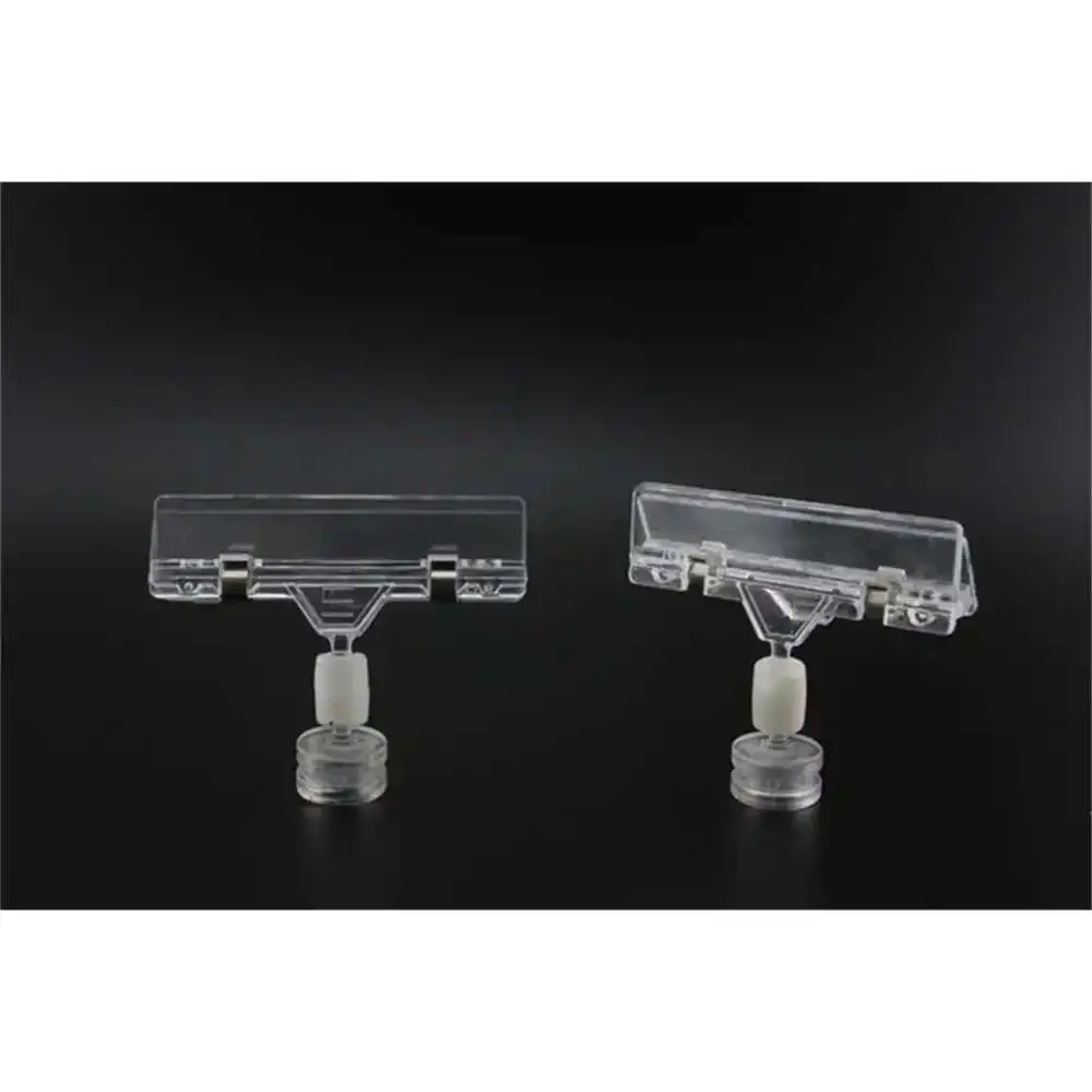 Pop magnético clipe ímã preço tag titular sinal titular da etiqueta cartão de exibição rack de papel cartão clipe de memorando foto ímã