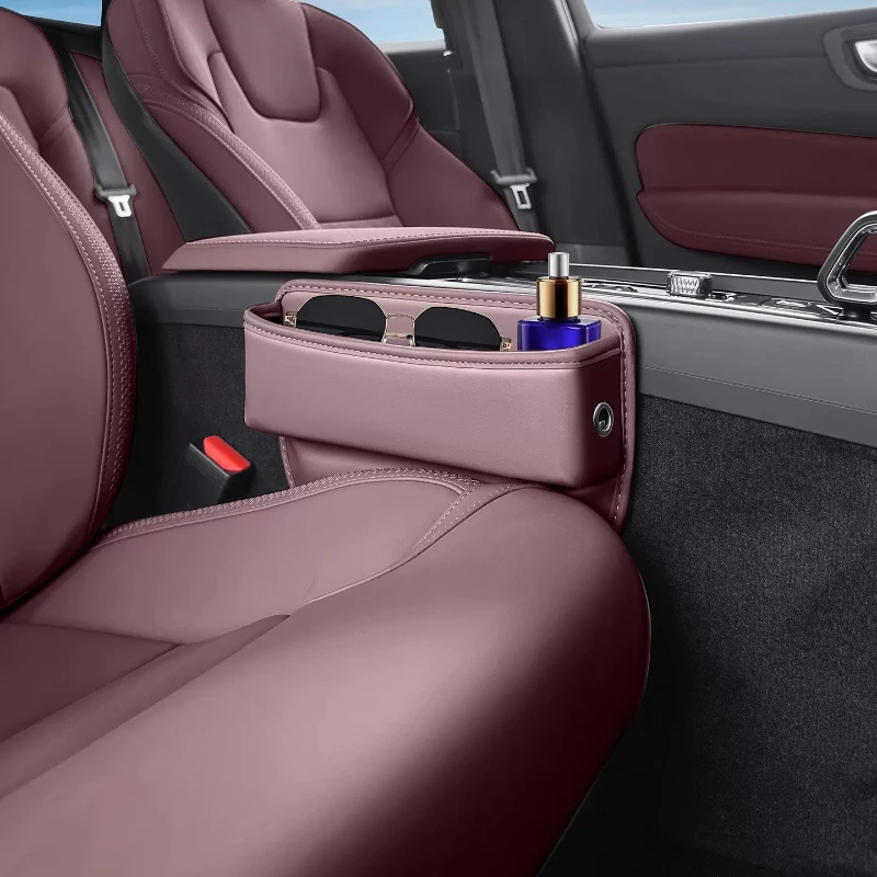 Seat Gap Storage Box Seat Storage Box Seat Gap Organizer For Volvo S90/S60/XC90/XC60/V90 Car Interior Accessories Supplies Tools