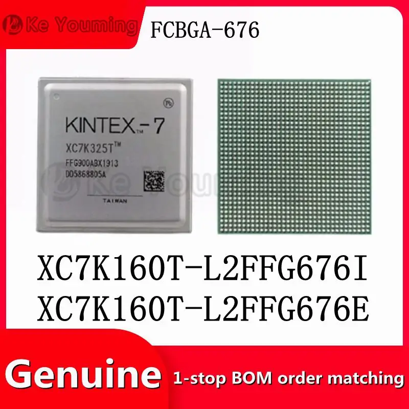 

Integrated Circuit IC, XC7K160T-L2FFG676I, XC7K160T-L2FFG676E, FCBGA-676, FPGA - Field Programmable Gate Array, IC
