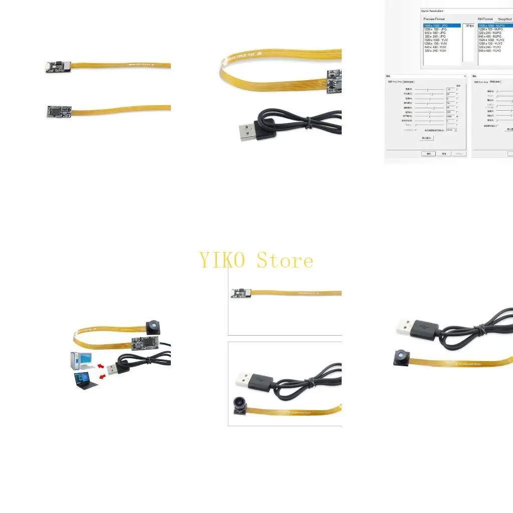 

K32C 1080P 2MP OV2735 Модуль камеры Объектив 76 градусов MJPG YUY2 с фиксированной/ручной фокусировкой Компьютерный модуль