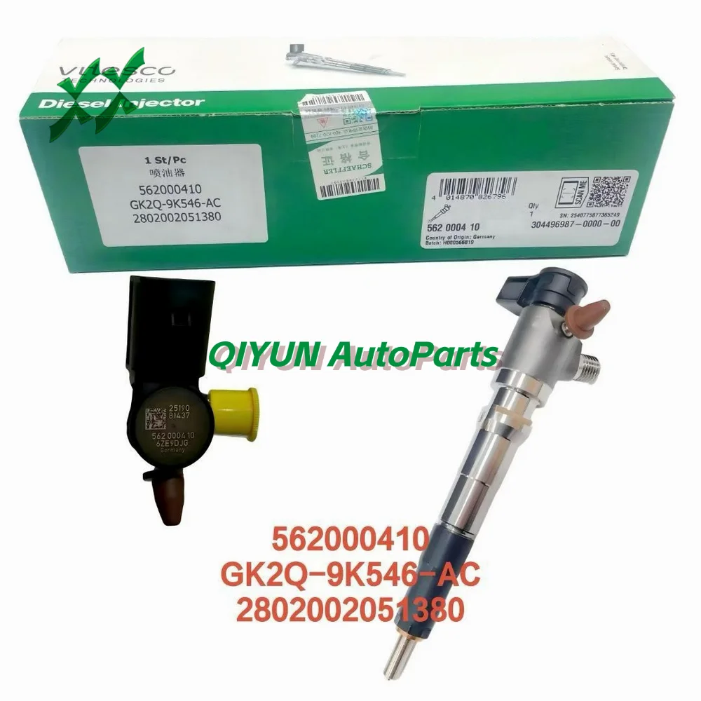 New Injector A2C9303500080 2802002051380 GK2Q-9K546-AC JB3Q-9K546-AA GK2Q-9K546-AB 562000140 Genuine New Germany Auto Parts