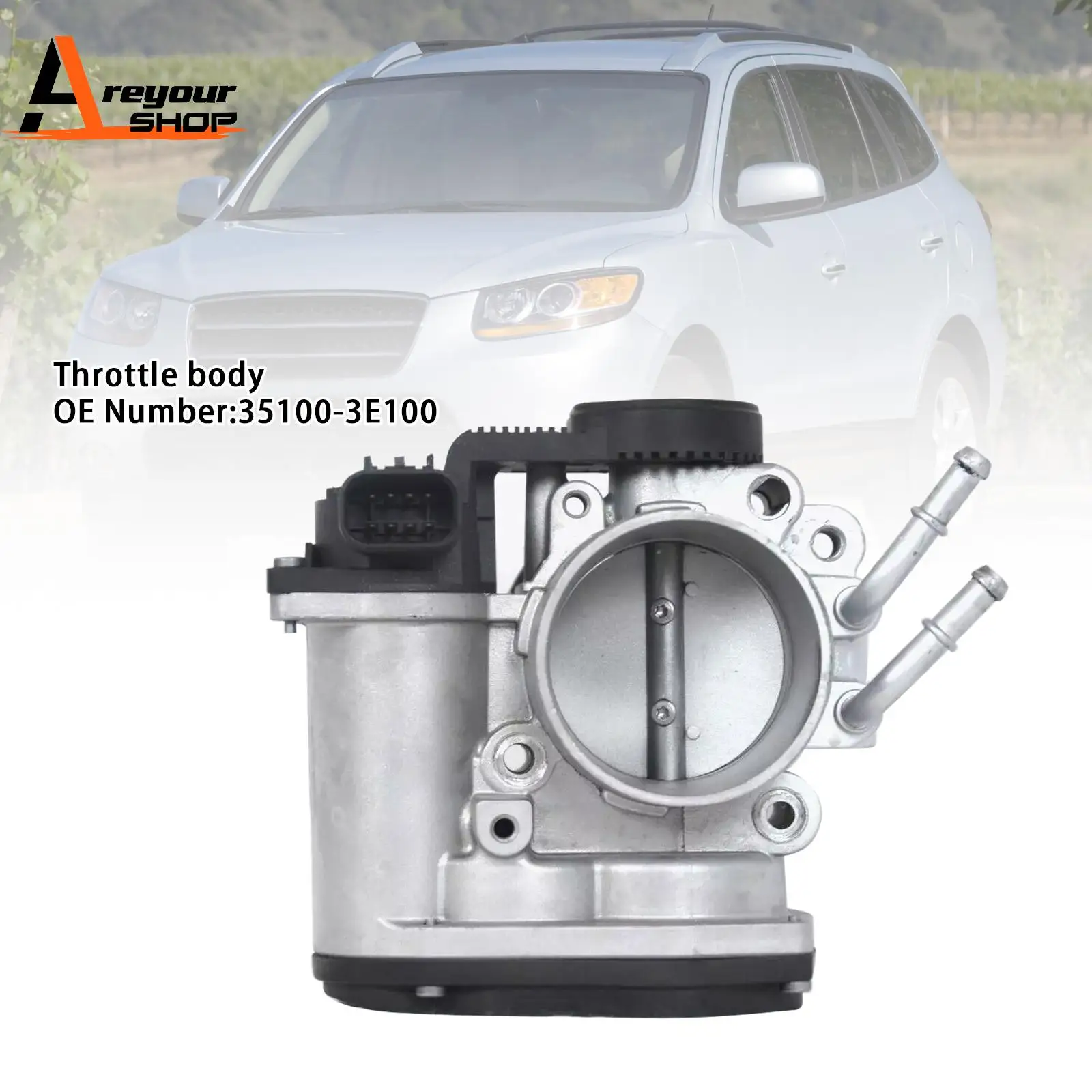 

Корпус дроссельной заслонки 35100-3E100 для Hyundai Kia Santa Fe Optima Rondo 2.7L 2006-2010 гг.