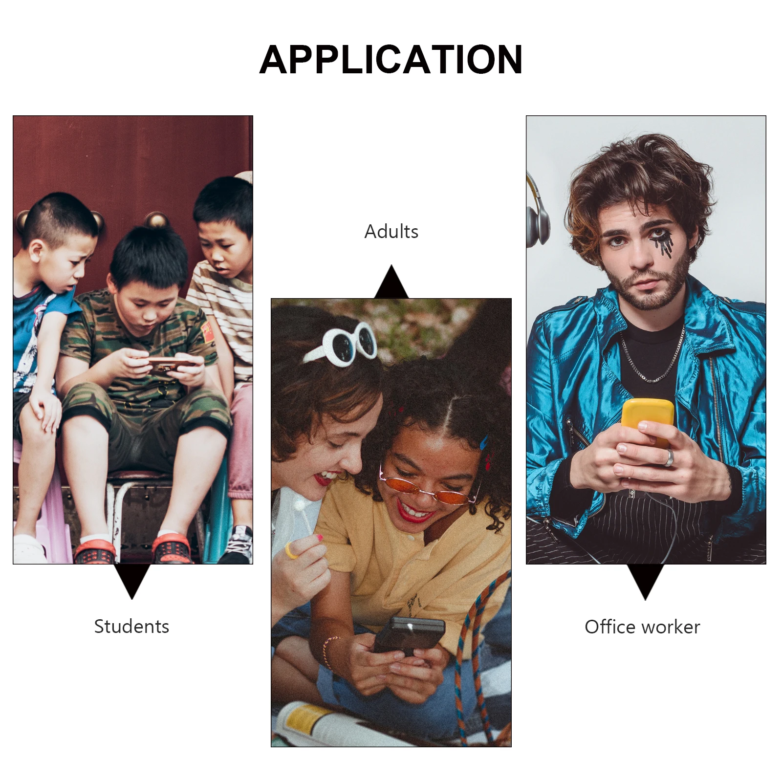 

1 Pair Metal Controller Trigger Portable Game Accessories For Non- Map View Durable Game Handle