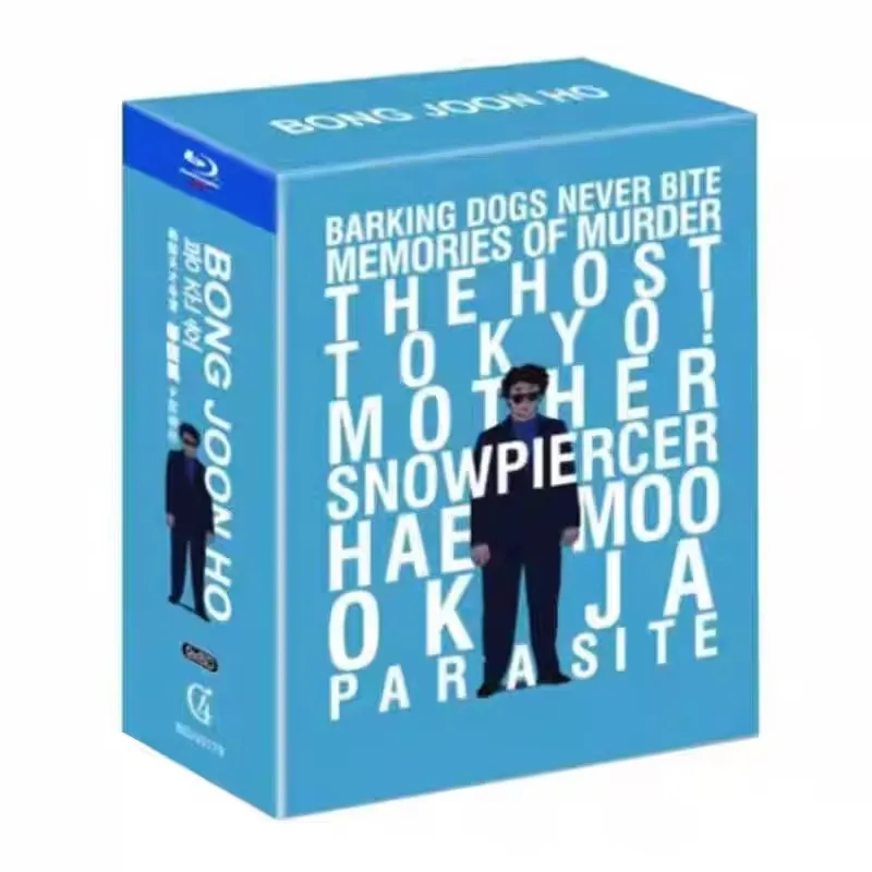 

BD Blu-ray Movie Collection of South Korean Director Bong Joon-ho Ultra HD Discs 9-Disc Set