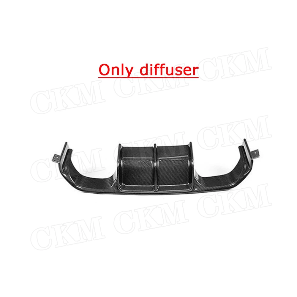 

Carbon Fiber Material Rear Bumper Diffuser Splitters for BMW 3 4 Series F80 M3 F82 F83 M4 2014-2017 V Style Car Decoration