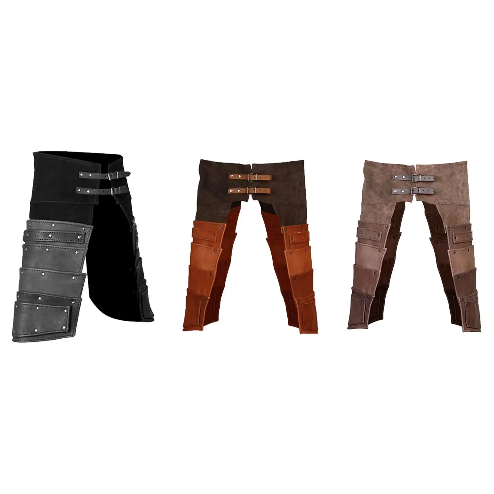 

Средневековый костюм для ног из искусственной кожи, костюм для косплея, водонепроницаемый праздничный маскарад