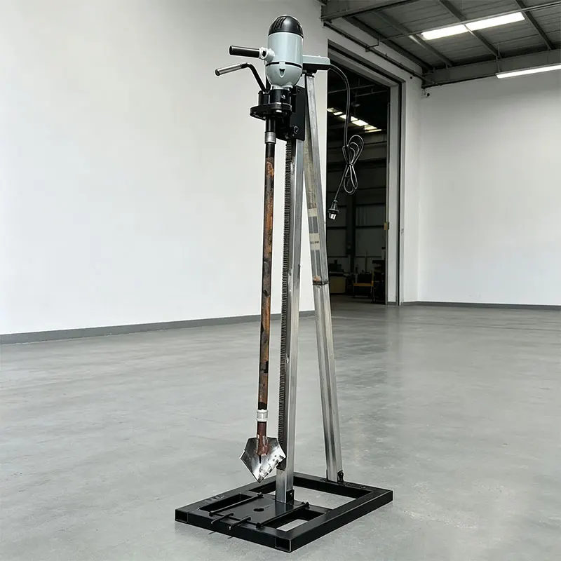 Customized Mast Type Quick Erect Drill 60m Depth Portable Rural Livestock Water Well Drilling Machine