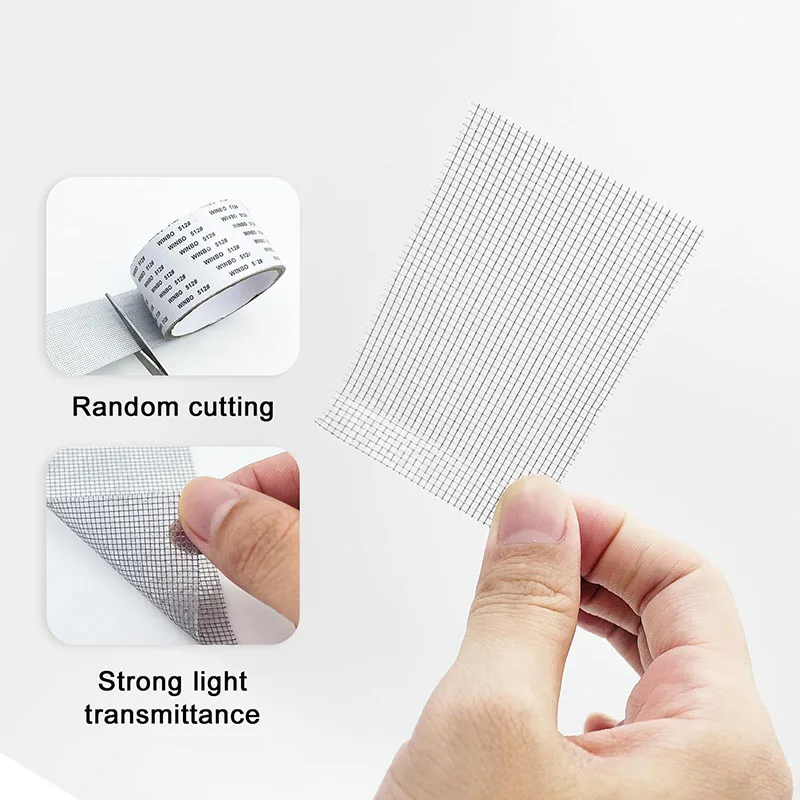 1ps Easy-to-Apply Waterproof Window Screen Repair Tape – Keep Mosquitoes Out with Our Anti-Insect, Self-Adhesive Mesh Patch