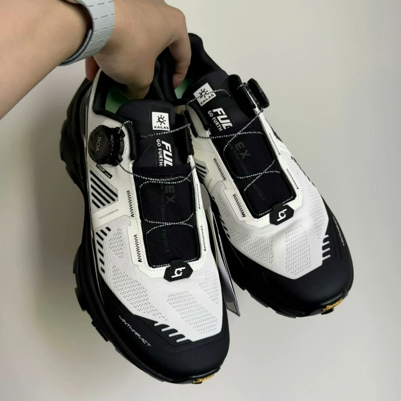 Luxury Brand Trail Running Shoes Men Women Quick Lacing Outdoor Sports Shoes Unisex Anti Slip Jogging Shoe Couples Size 36-45
