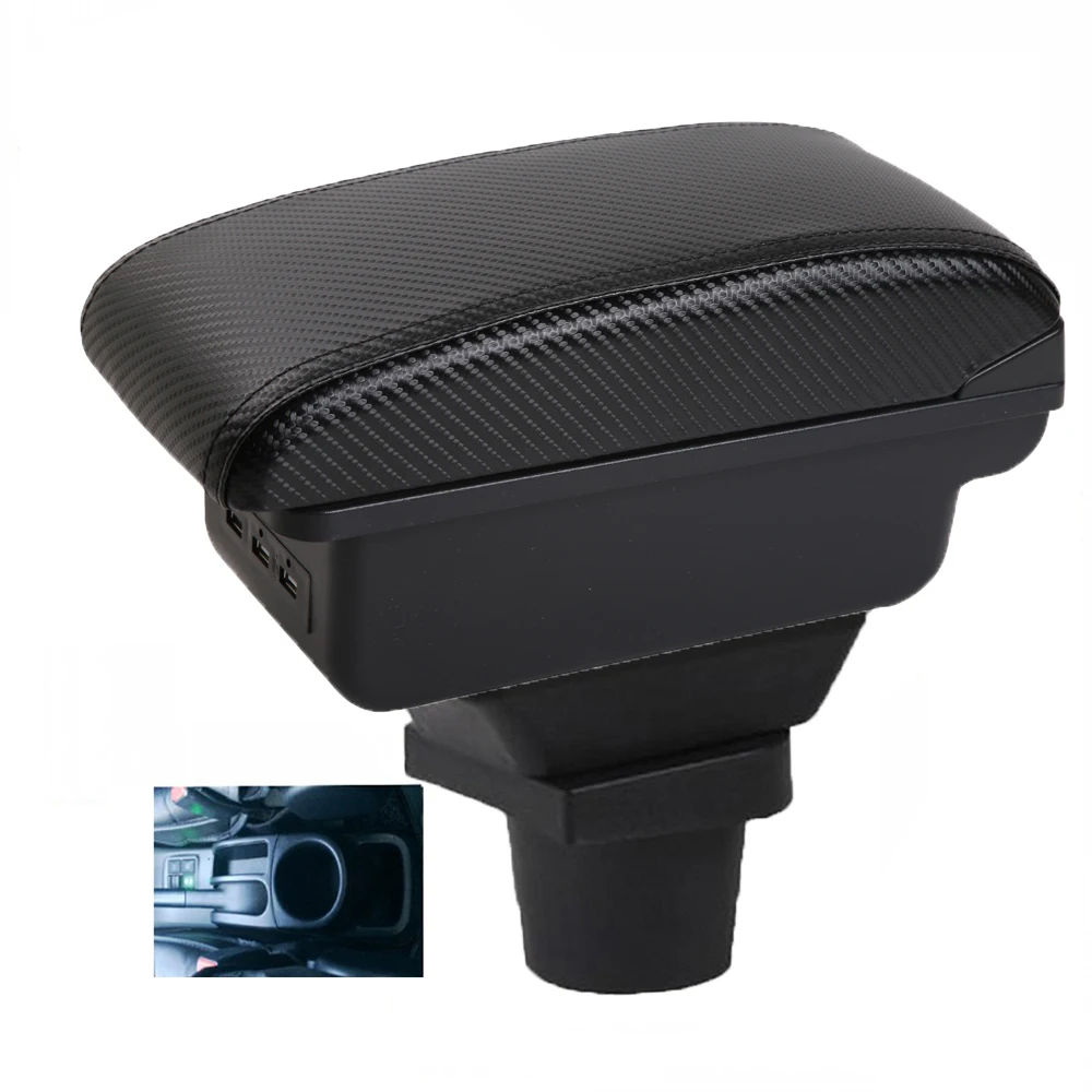 

Car Toyota Prius C Armrest box For Toyota Prius C Aqua central armrest storage box elbow support for drivers and passengers