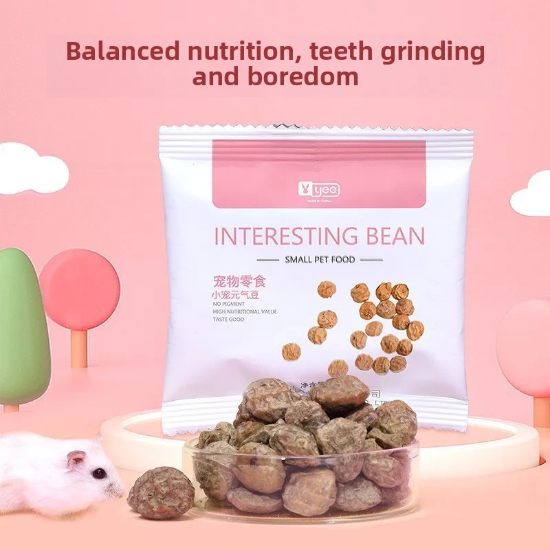 

YEE Chinchilla Treats & Hamster Chews - Nutrient-Rich Vitality Pellets for Syrian/Dwarf Hamsters & Gerbils, Snacks with Calcium