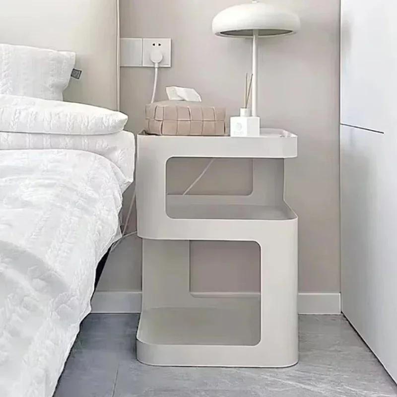 Comfortable Drawers Unique Nightstands Interior Bedroom Auxiliary Modern Bedside Table Weird Home Mesilla De Noche Furniture