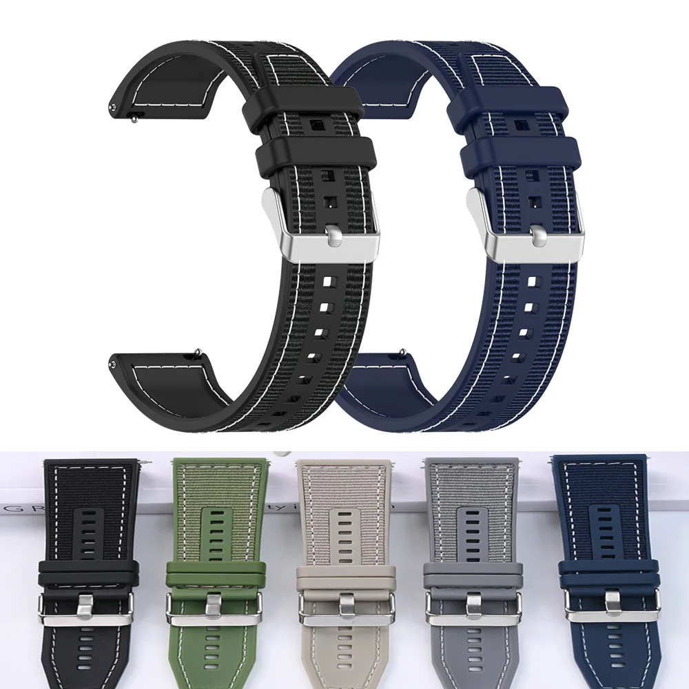 22Mm Nylon Silicone… - image