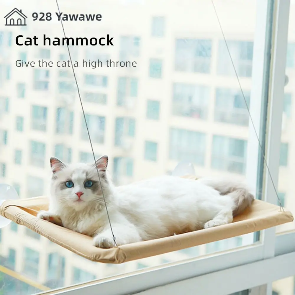 Pet Hammock Breathable Cozy Enjoyment Cute Pet Supplies Pet Hanging Beds No Smell Resistant To Bite Pet Shelf Seat Bed