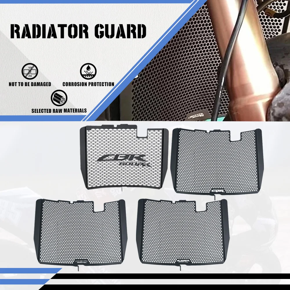 

2026 2025 For Honda CBR600 RR CBR 600 RR 600RR ABS 2007-2024 2023 2022 2021 2020 Radiator Grille Guard Cover Protector CBR600RR