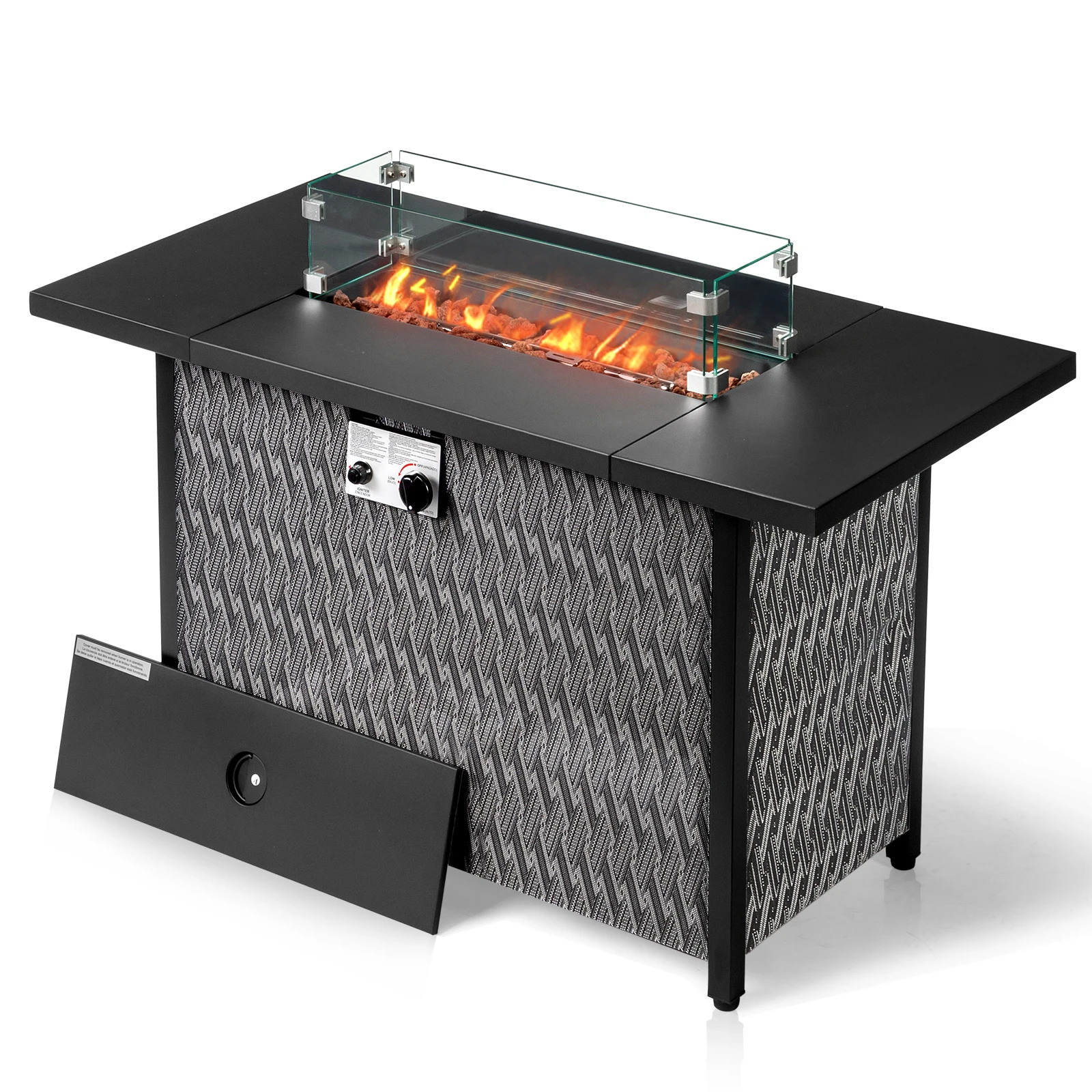 43-inch fire table