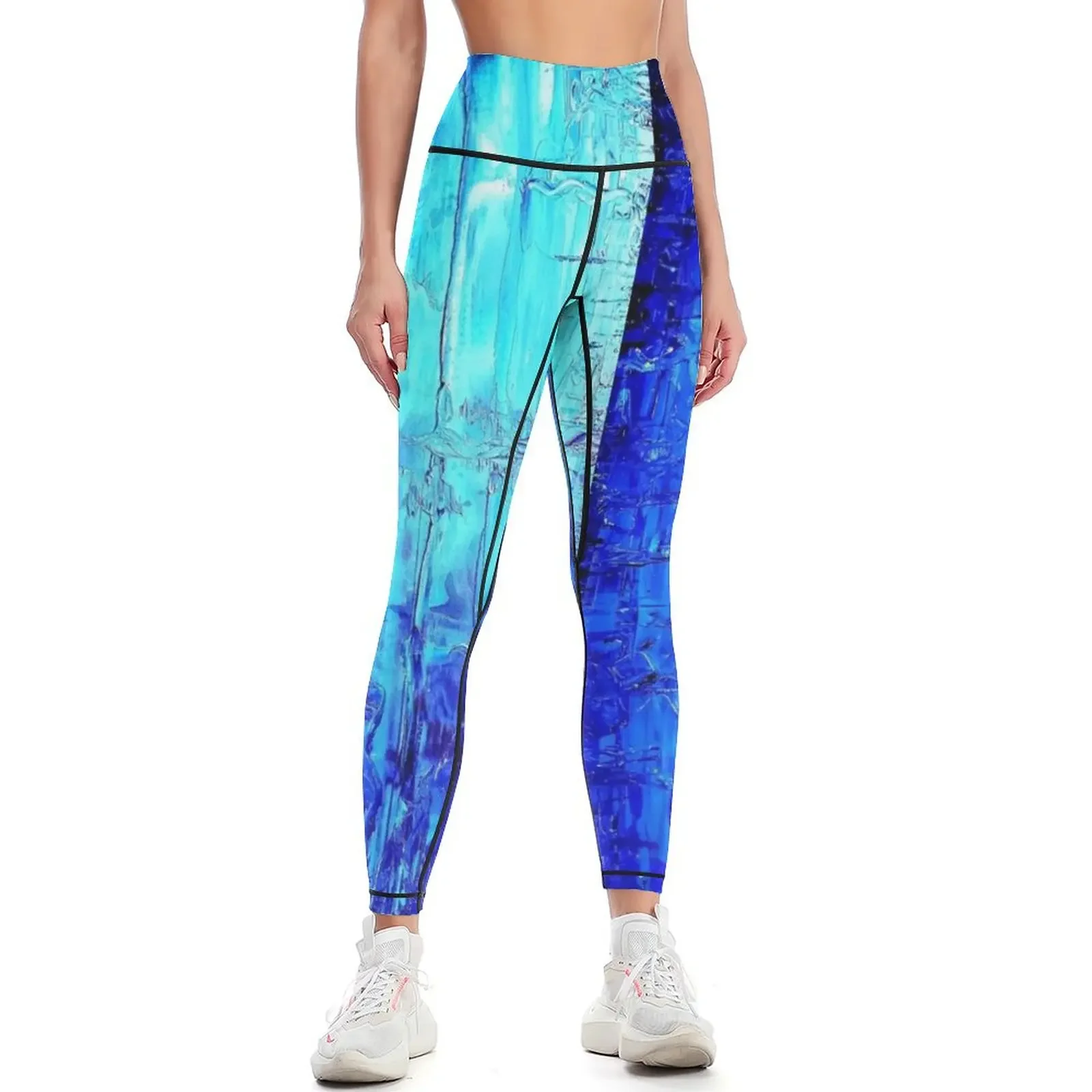 Blue Envelope Leggings Women's fitness gym top Sweatpants gym pants Womens Leggings