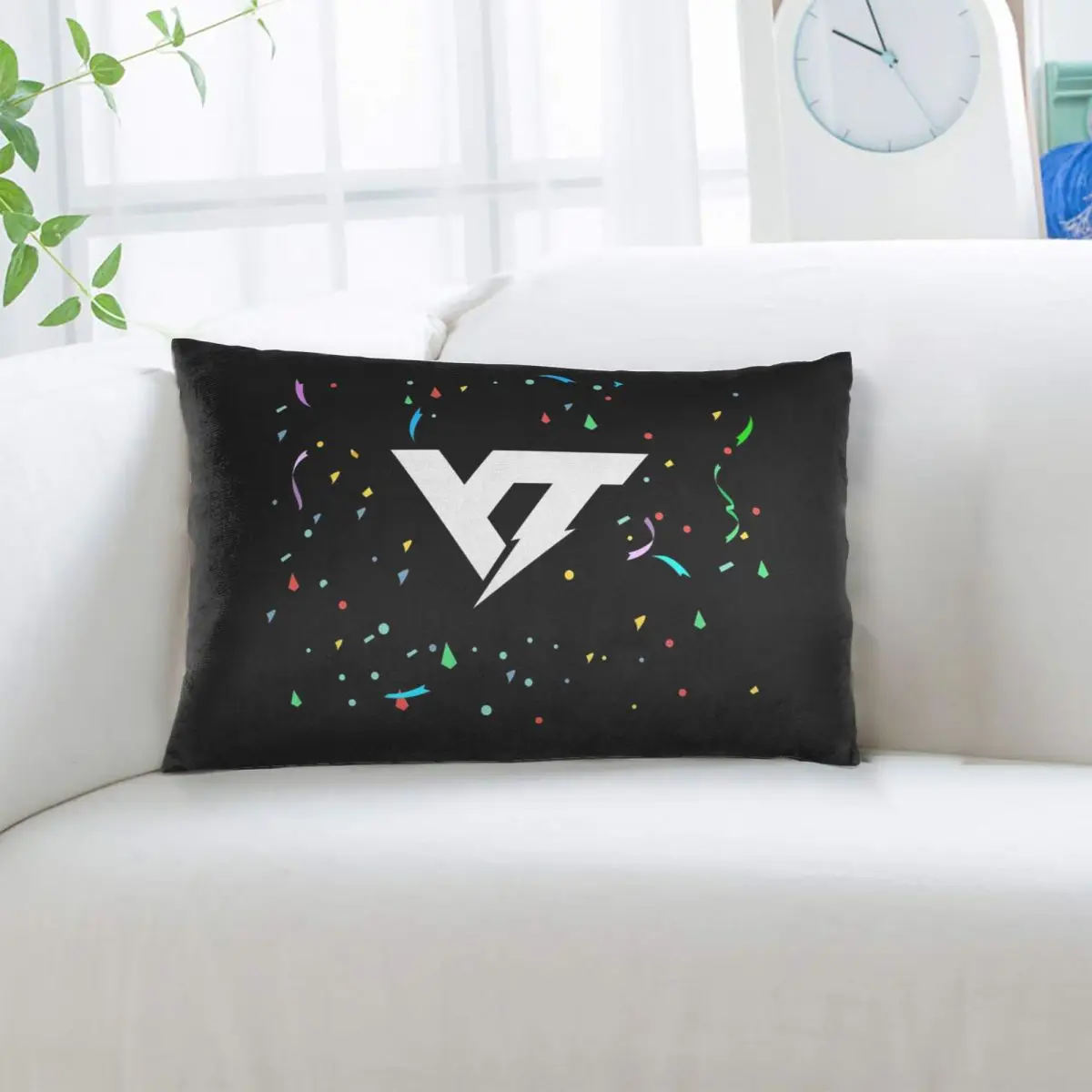 YT Industries Rectangle Pillowcase Cushion Cover Decor Bedroom Bed Home Comfort Throw Pillow