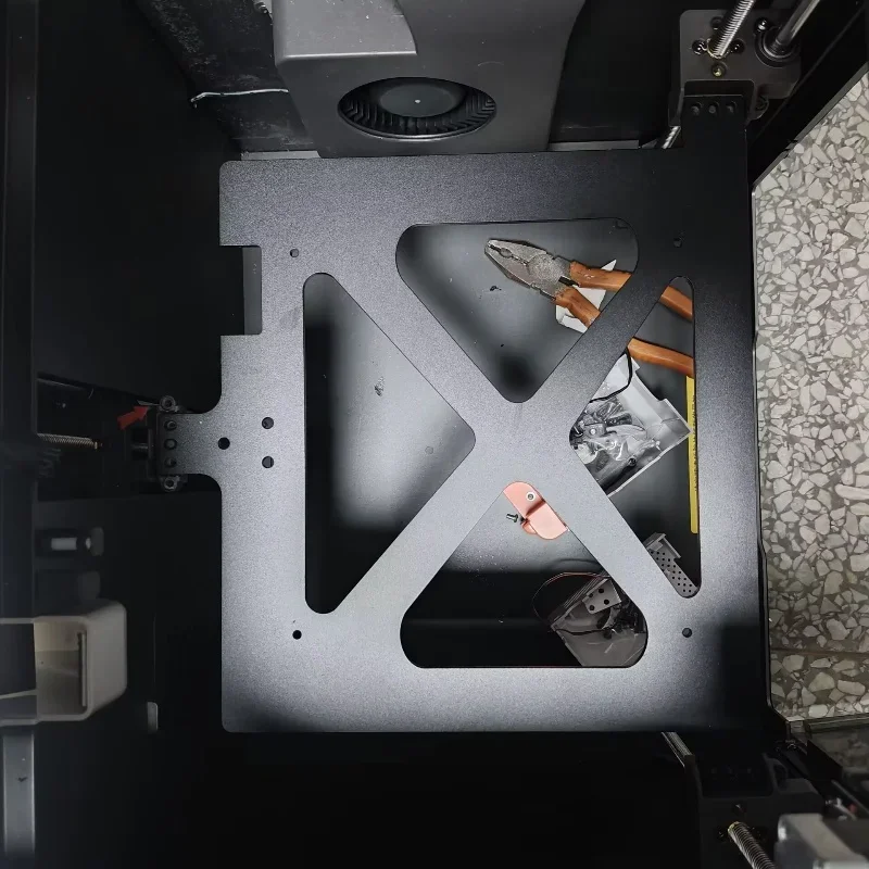 

4mm thickness Upgrade Kit Anycubic Kobra S1/ S1C 7075 Aluminium Alloy CNC Bed Carriage For Anycubic Kobra S1 Bed Carrier