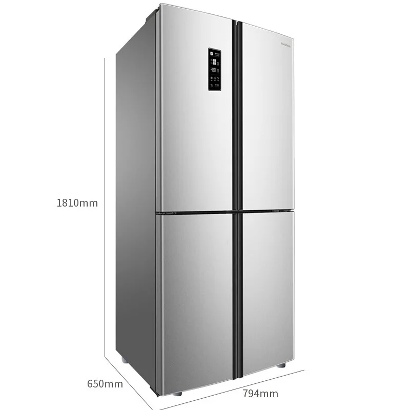 

426L Cross Door Inverter Refrigerator Air Cooled Frost Free Built In Fridge Freezer for Household Kitchen Appliances Pro