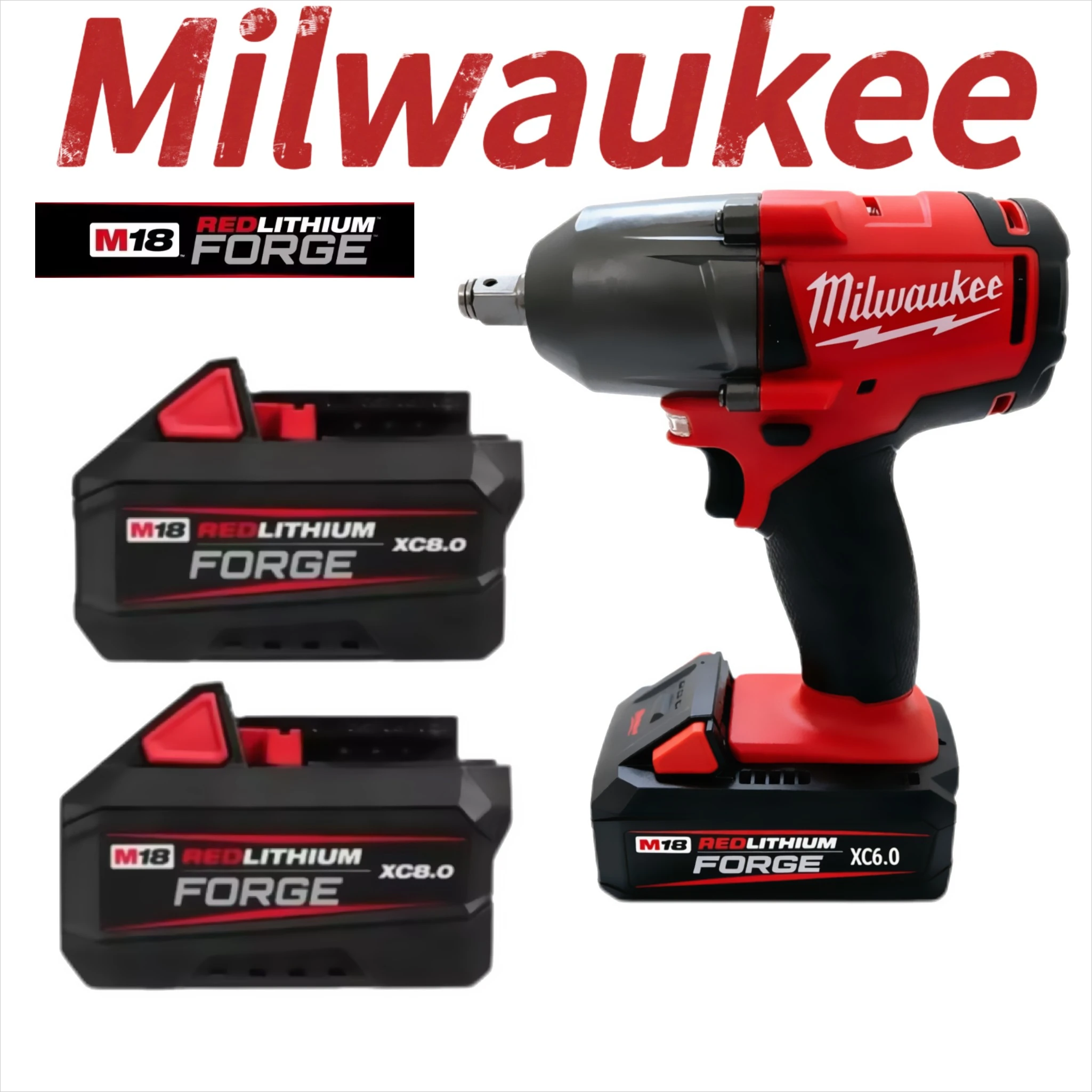

Новая 100% оригинальная батарея Milwaukee M18, 18В, высокопроизводительная литий-ионная, модель 48-11-1835, для улучшенной работы с инструментами.