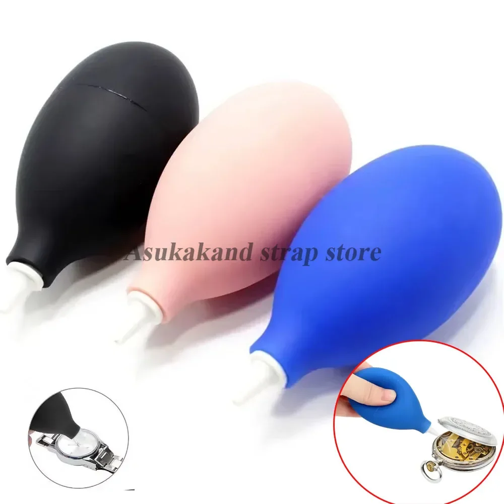 Orologio che soffia palloncini Strumento per la pulizia Parti dell'orologio da polso Polvere Soffiatore d'aria Movimento della pompa Detergente morbido Strumento per soffiare Strumento di riparazione dell'orologio