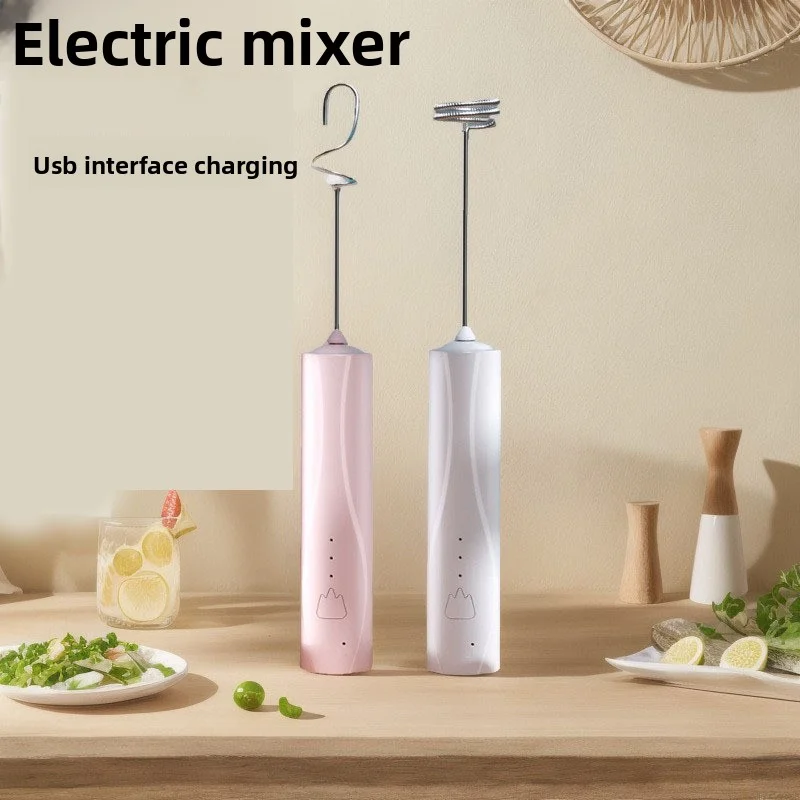 

Blender Bubbler Home Semi automatic Baking Wireless Bubbler Cream Beater Handheld Blender