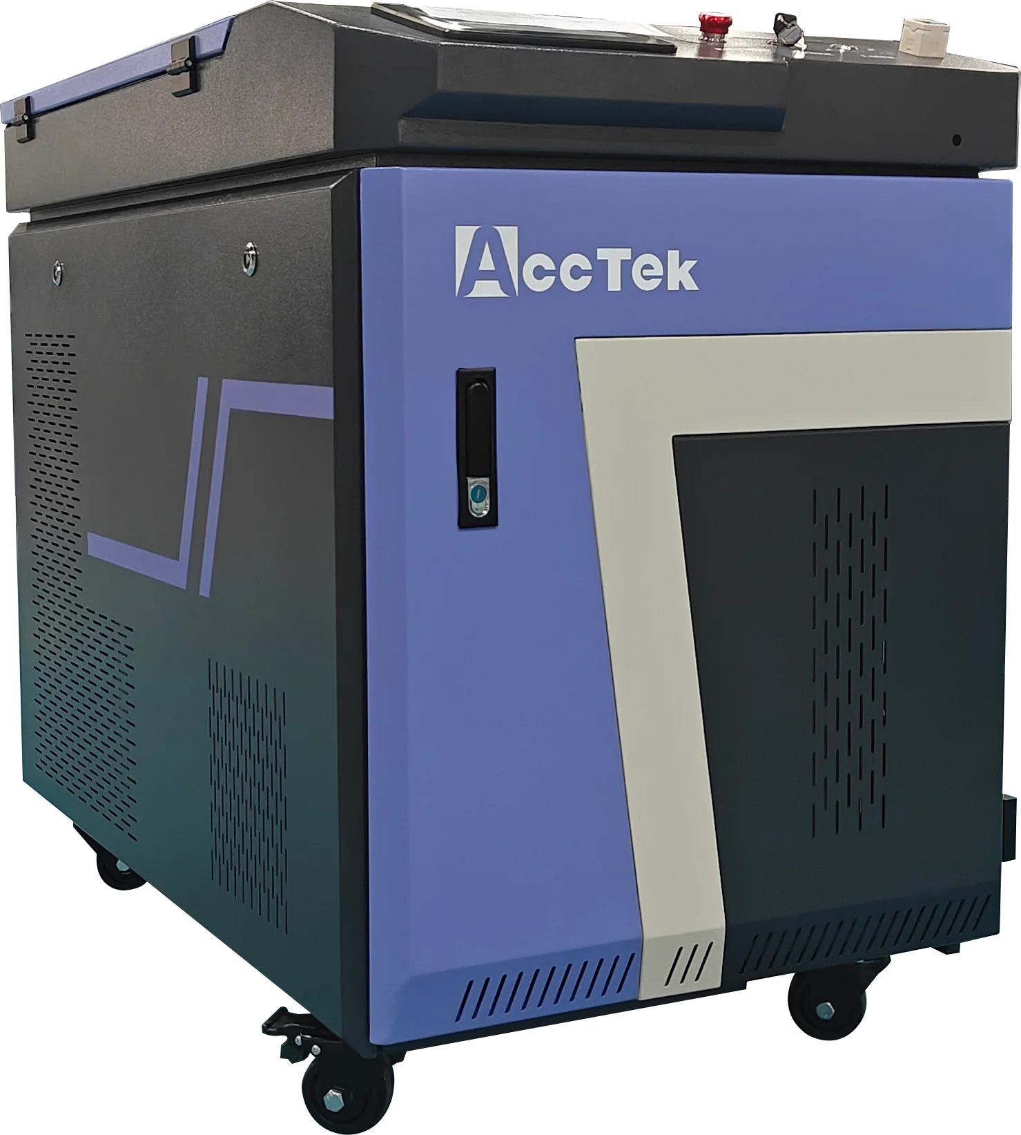 Aluminum Metal Sheet 3000W 2kw Portable Rust Removal Small Fiber Laser Cleaning Machine