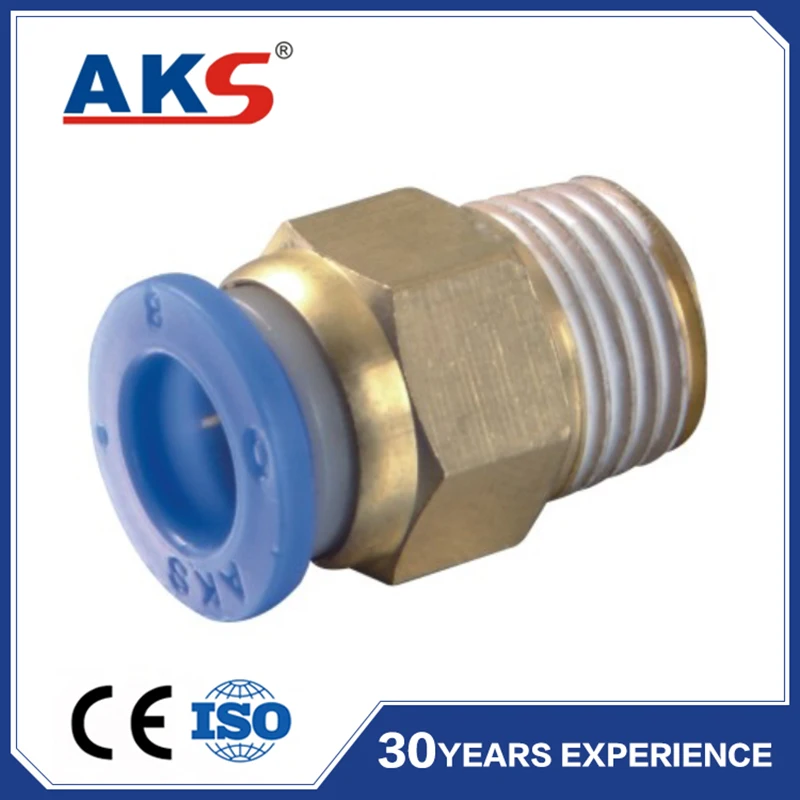 Pneumatic Connector Pneumatic Air APC APCF Fitting Brass Copper Connectors 14-04,15-02,15-03,15-04,15-06,16-06 20pcs/Lot AKS