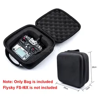 NEW EVA Nylon Waterproof Damping Transmitter Bag Handbag for FRSKY X9D X7 FLYSKY I6 I6S I6X Radiolink AT9S AT10 Radiomaster TX12