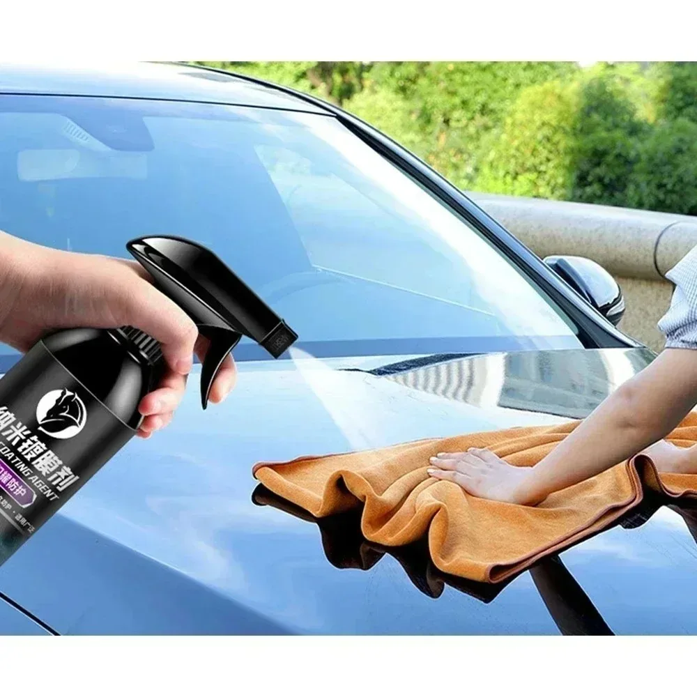 Pulidor de cristal Chapado en cerámica para coche, producto de revestimiento, detalles de coche, dureza 9H, 500ML